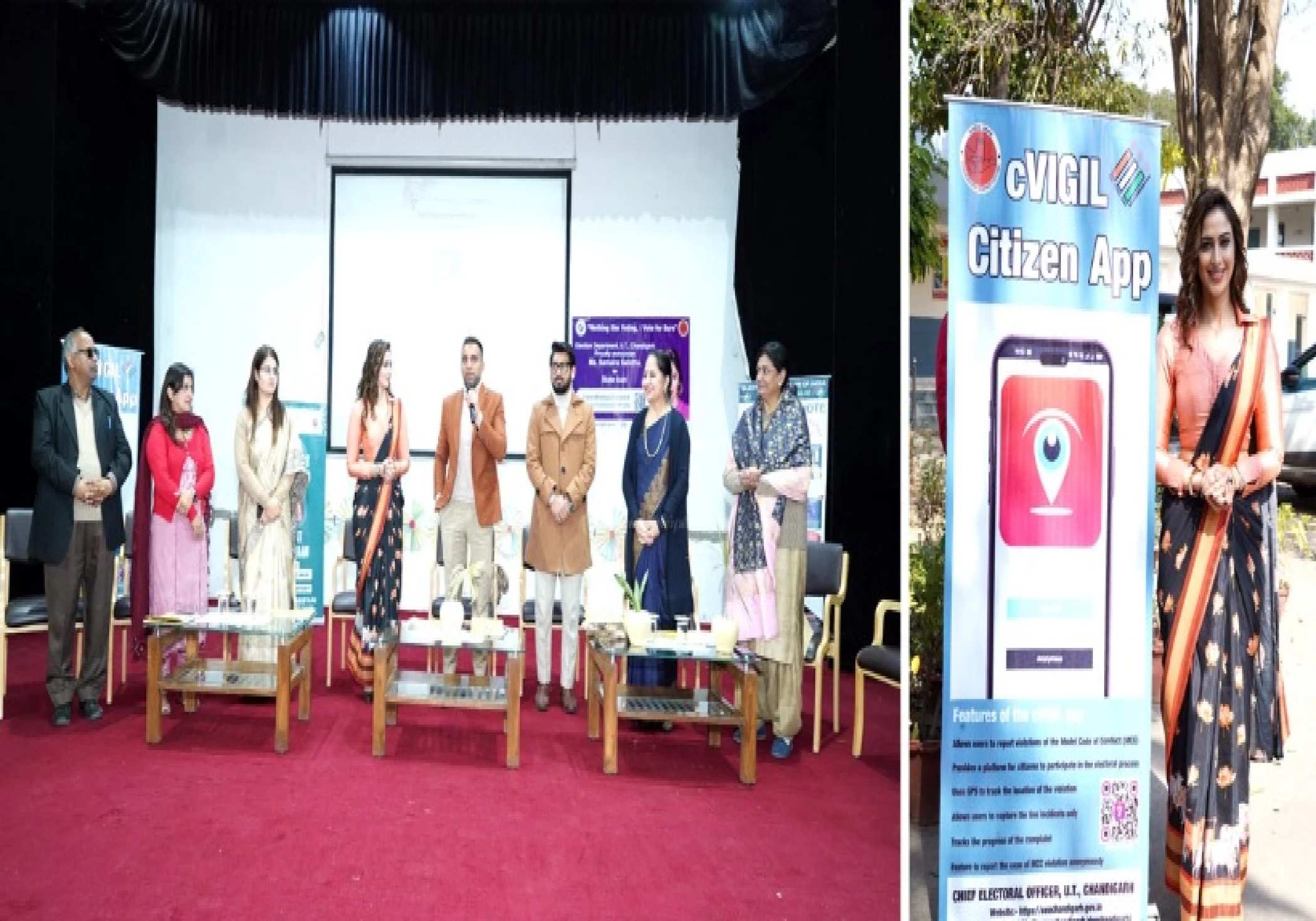 Samaira Sandhu is announced as State Icon for Lok Sabha elections 2024 Samaira Sandhu is announced as State Icon for Lok Sabha elections 2024